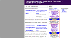 Desktop Screenshot of hotcoldtherapyab.com