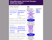 Tablet Screenshot of hotcoldtherapyab.com